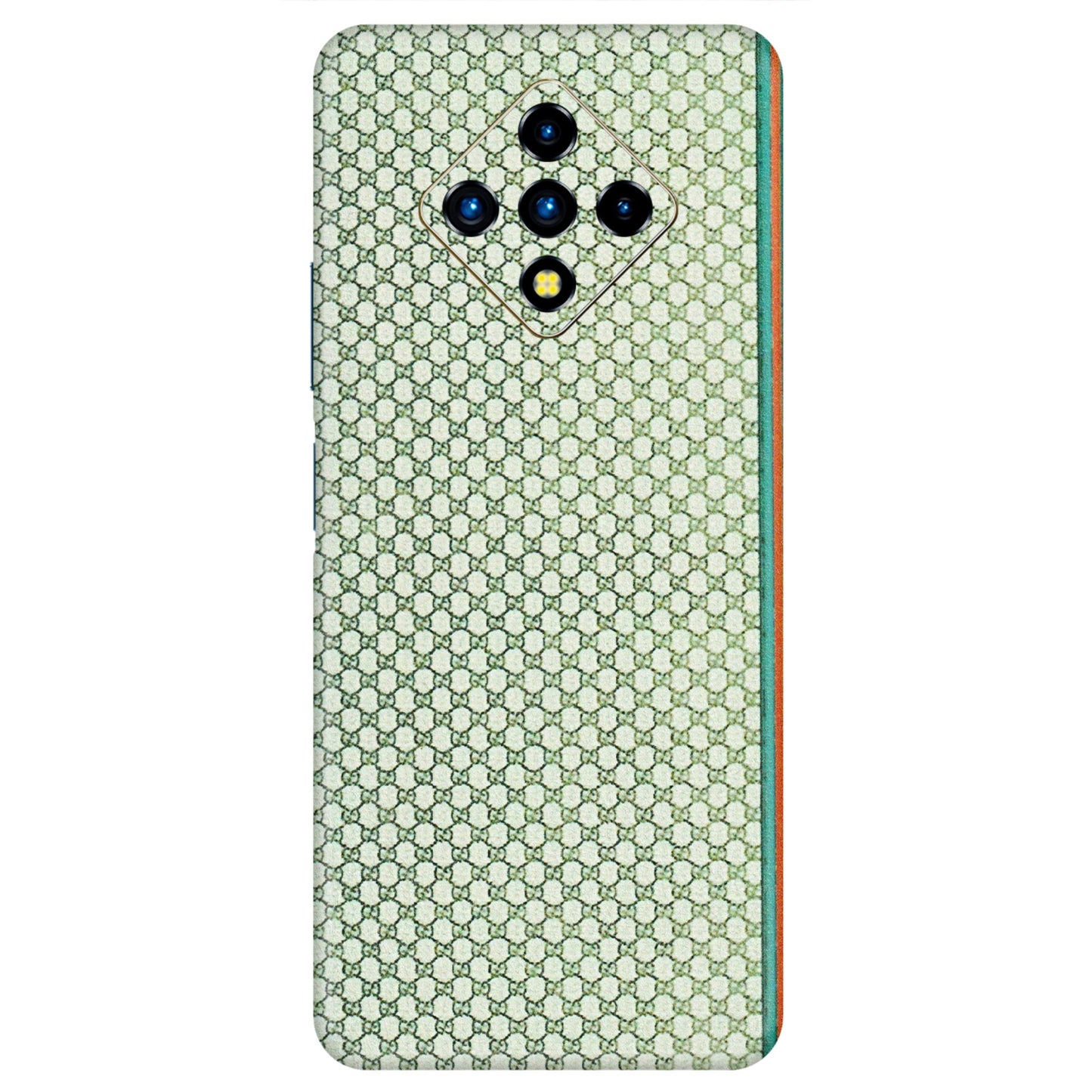 INFINIX Phone Skins (All Models) - Gucci Fabric Pattern - 3D Embossed Finish (L-73) Infinix Zero 8i