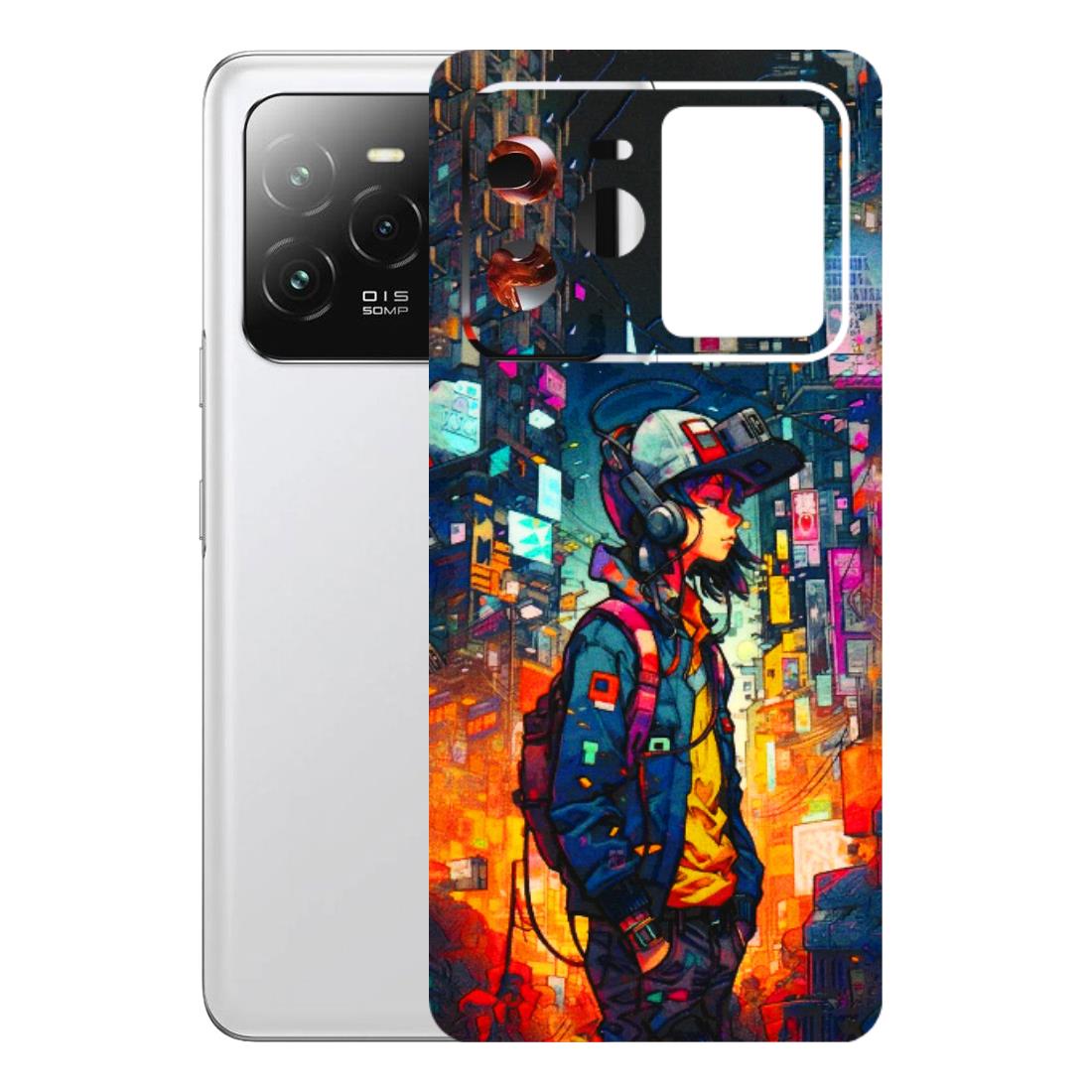 Lava Phone Skins (All Models) - Street Anime Guy - 3D Embossed Finish (L-158) LAVA Agni 3 (5G)