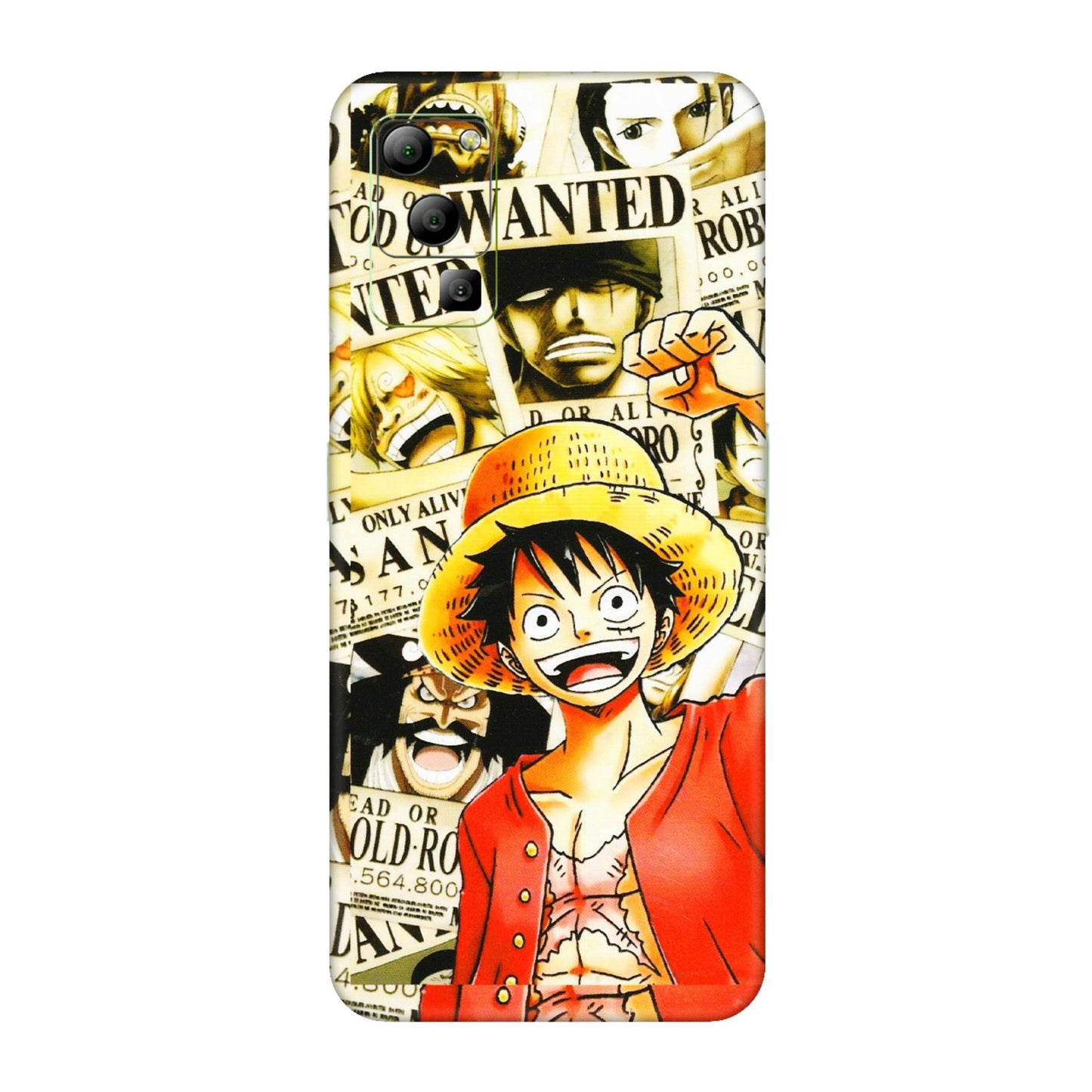 Lava Phone Skins (All Models) - Luffy Anime - 3D Embossed Finish (L-177) LAVA Blaze (5G)