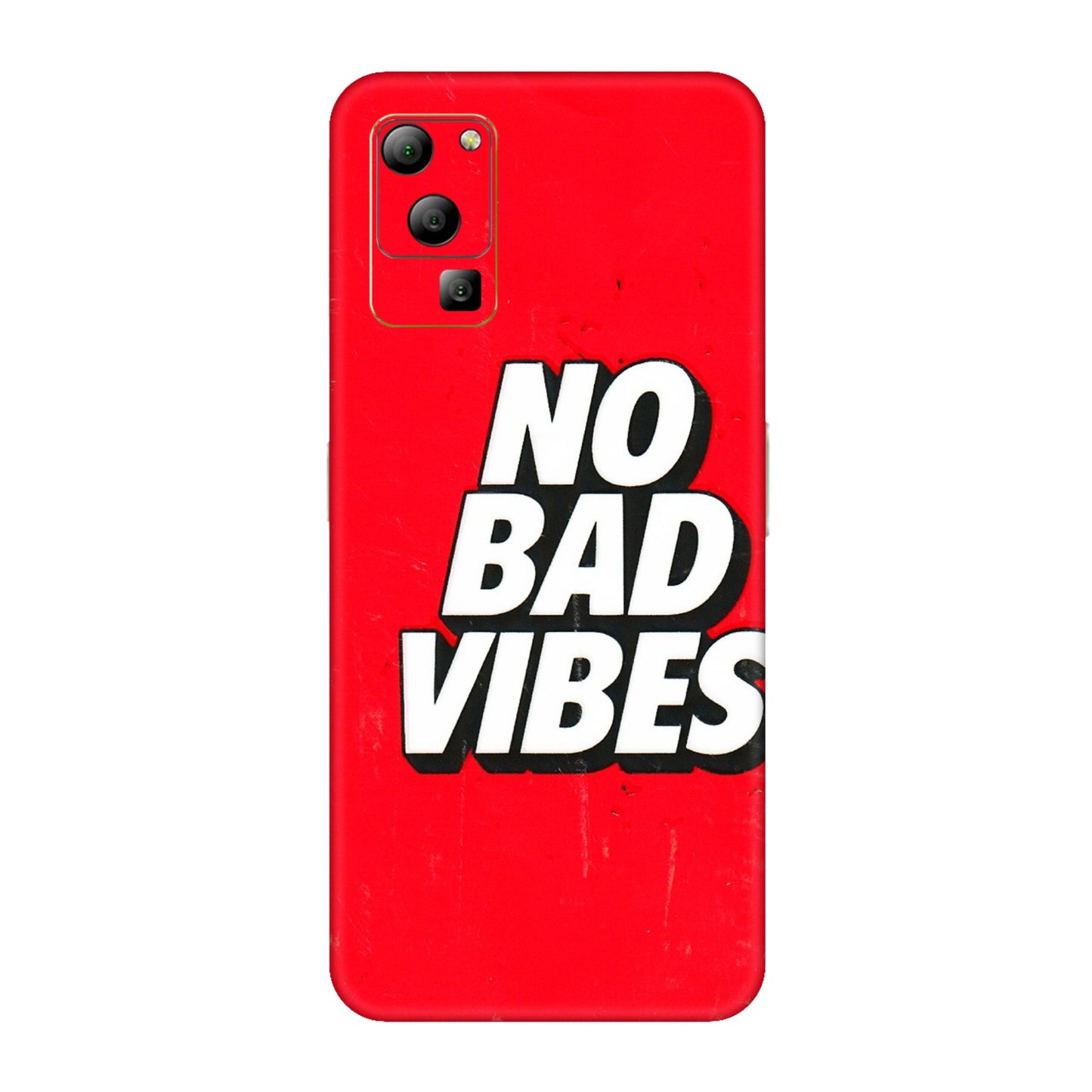 Lava Phone Skins (All Models) - No Bad Vibes - 3D Embossed Finish (L-280) LAVA Blaze (5G)