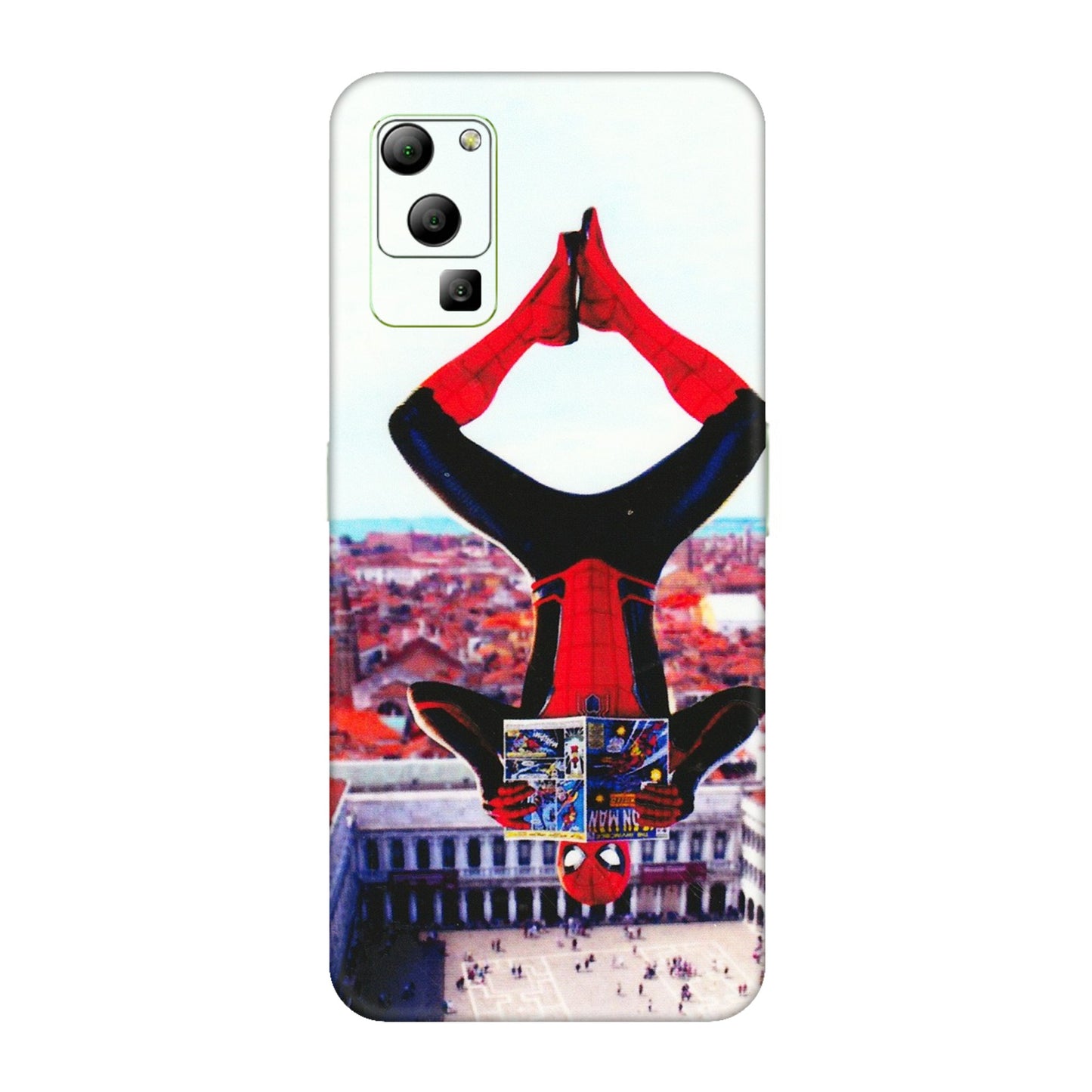 Lava Phone Skins (All Models) - Spiderman Hanging - 3D Embossed Finish (L-53) LAVA Blaze (5G)