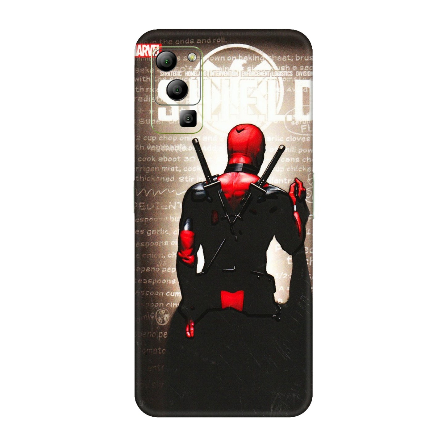 Lava Phone Skins (All Models) - Deadpool - 3D Embossed Finish (L-56) LAVA Blaze (5G)