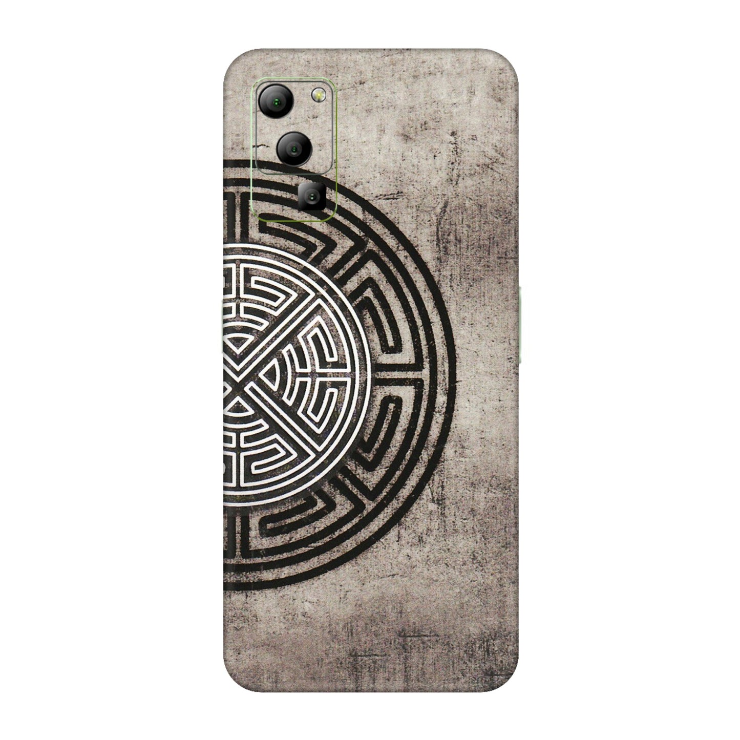 Lava Phone Skins (All Models) - Mysterious Circular Design - 3D Embossed Finish (L-63) LAVA Blaze (5G)