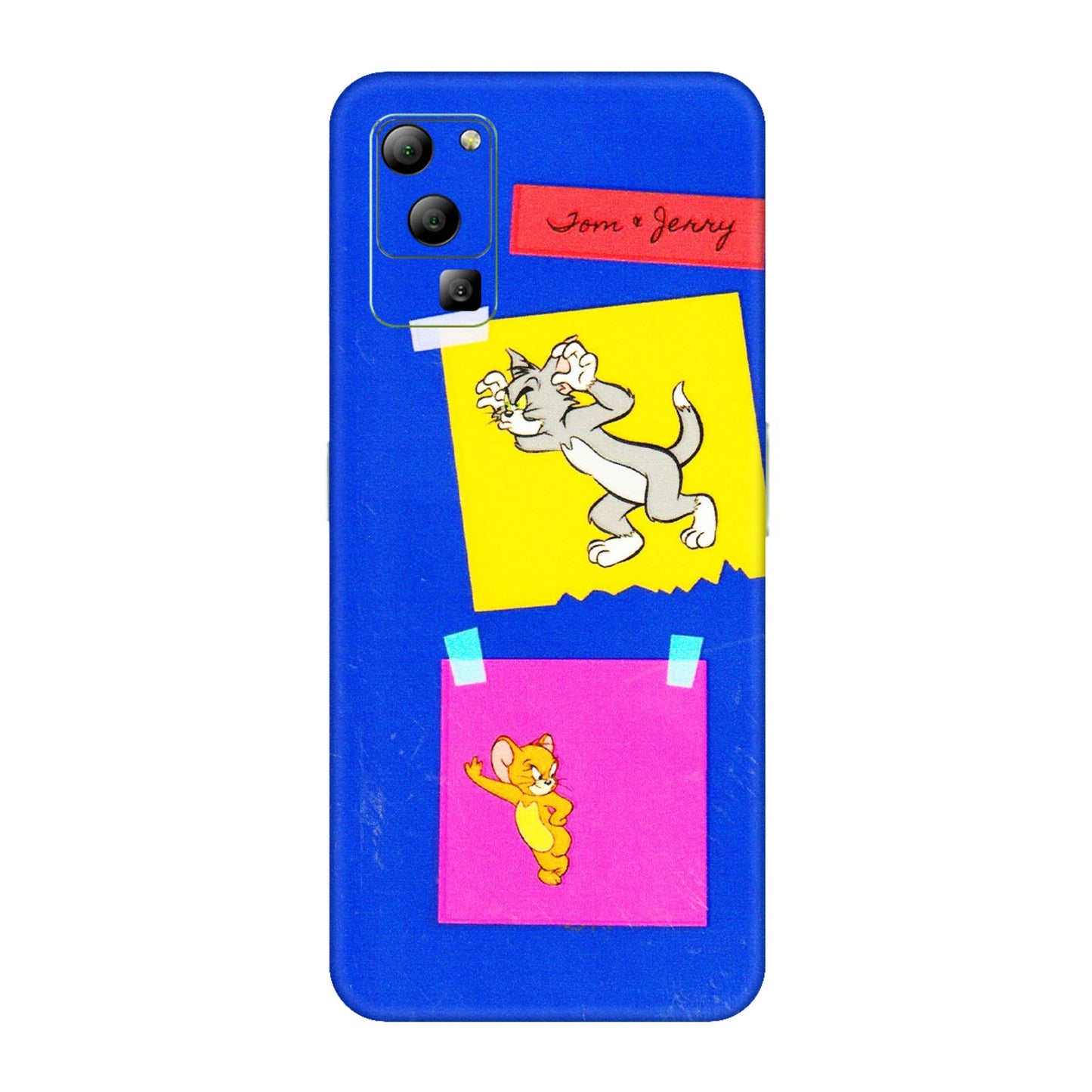Lava Phone Skins (All Models) - Tom N Jerry Sticky Notes - 3D Embossed Finish (L-88) LAVA Blaze (5G)