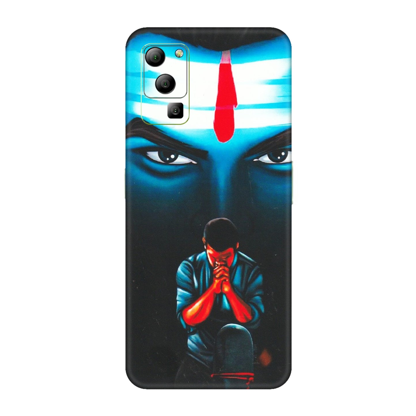 Lava Phone Skins (All Models) - Mahakal Bhakt - Matte Finish (M-112) LAVA Blaze (5G)