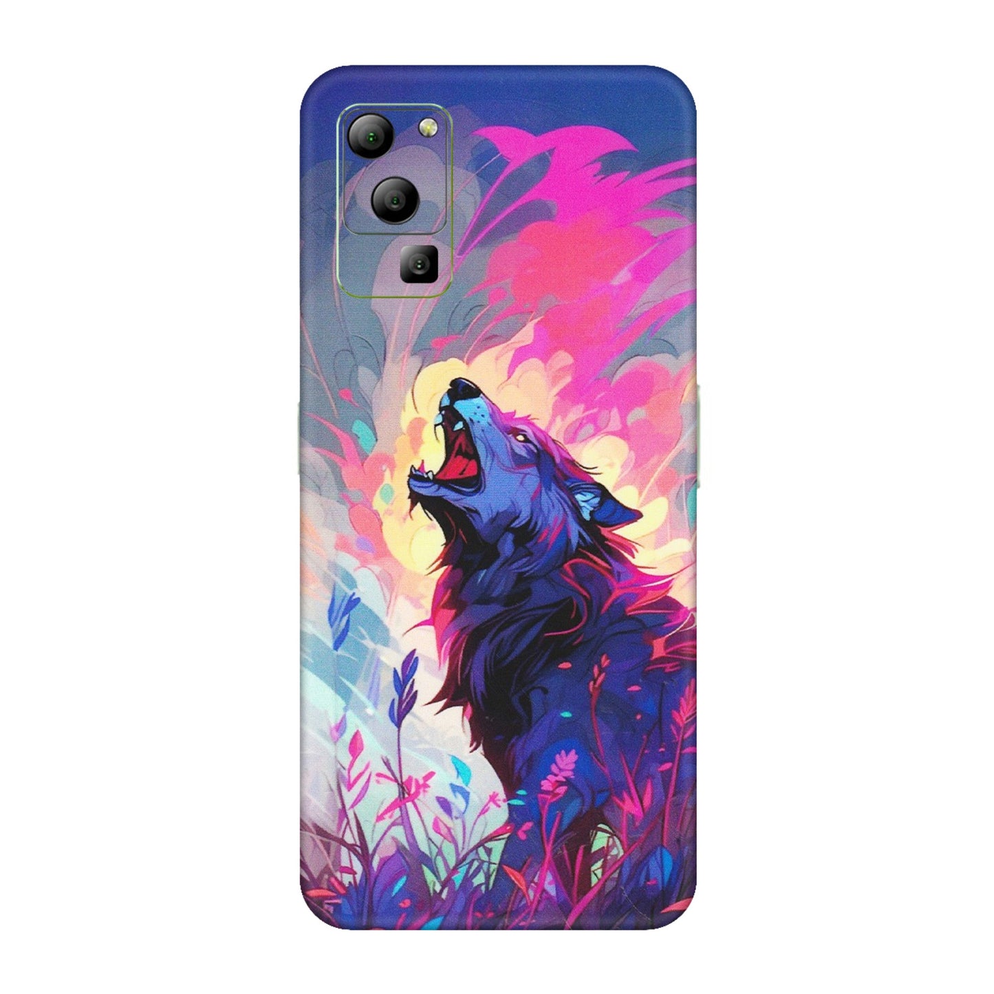 Lava Phone Skins (All Models) - New Wild Wolf Abstract - Matte Finish (M-125) LAVA Blaze (5G)