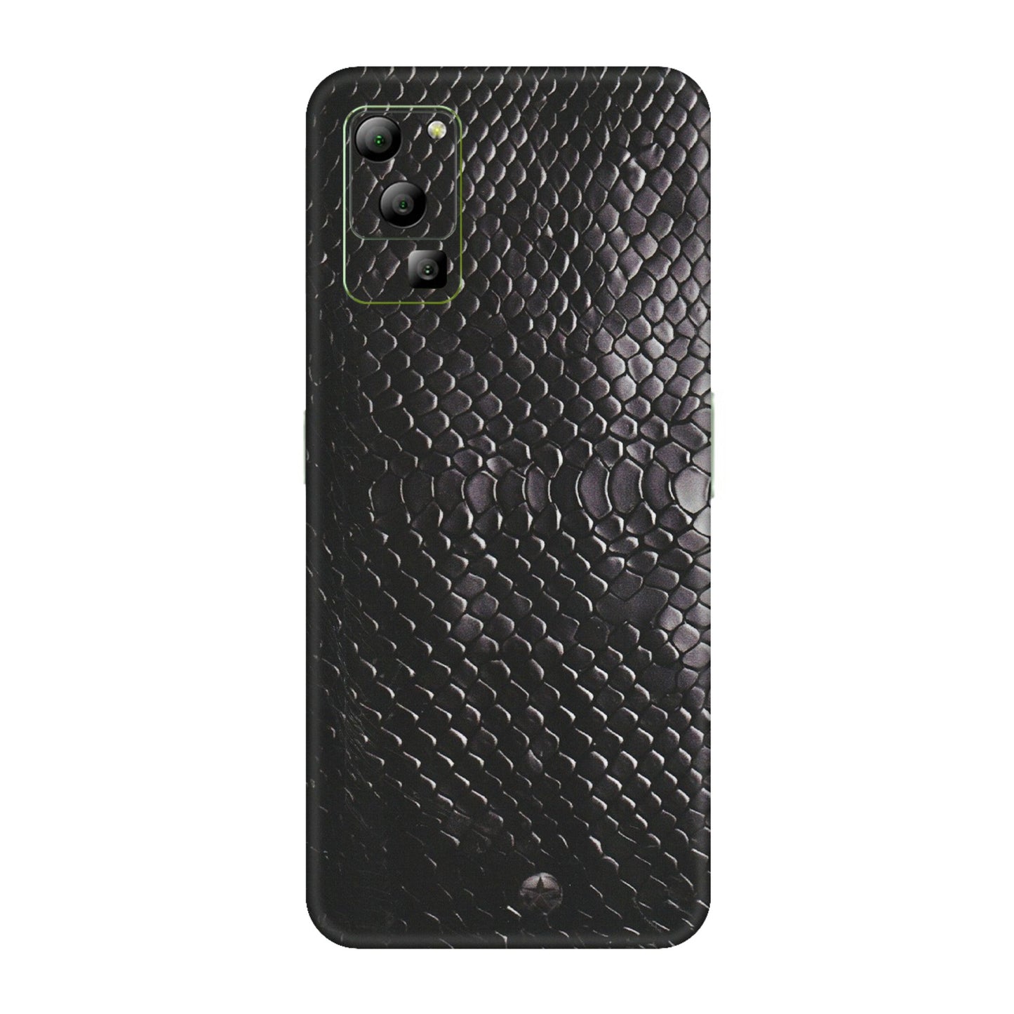 Lava Phone Skins (All Models) - Black Snack Leather - Matte Finish (M-147) LAVA Blaze (5G)