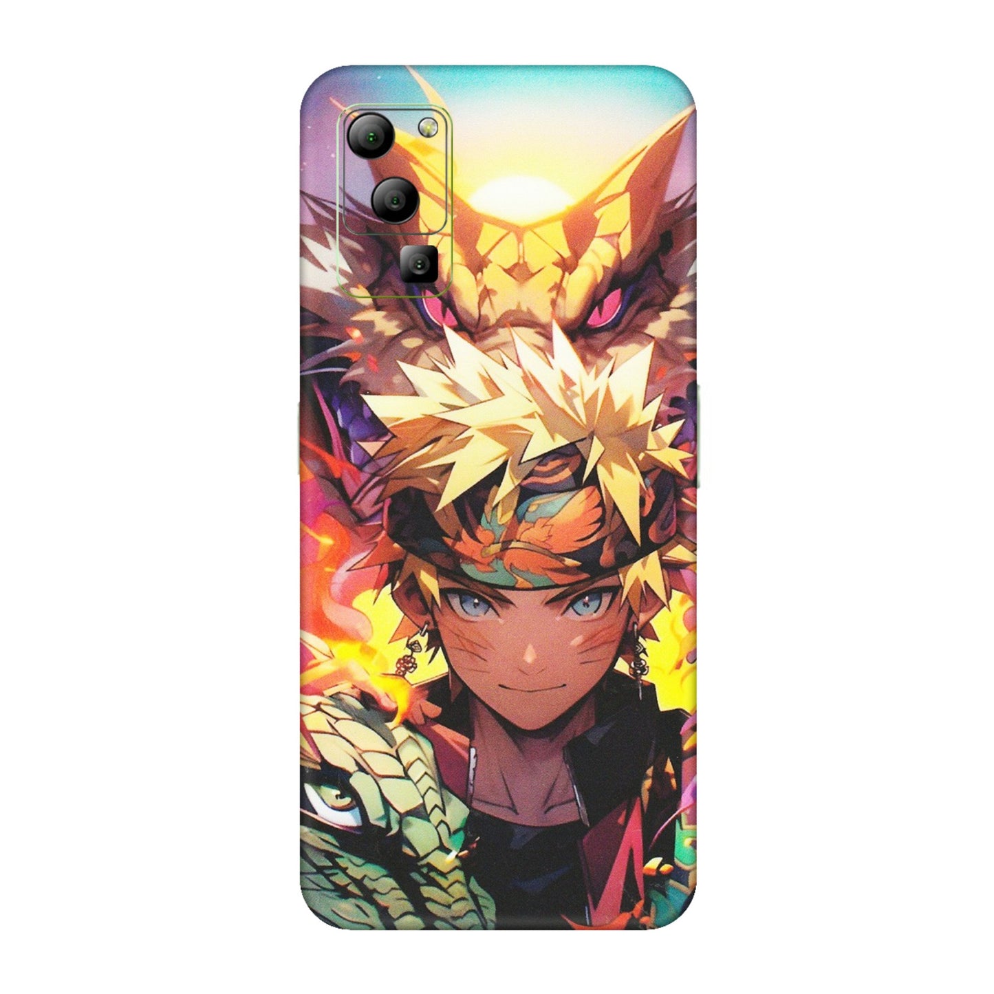 Lava Phone Skins (All Models) - Angry Naruto Anime - Matte Finish (M-148) LAVA Blaze (5G)