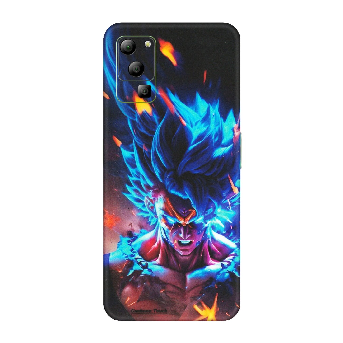 Lava Phone Skins (All Models) - Angry Goku Dragon Ball Anime - Matte Finish (M-150) LAVA Blaze (5G)