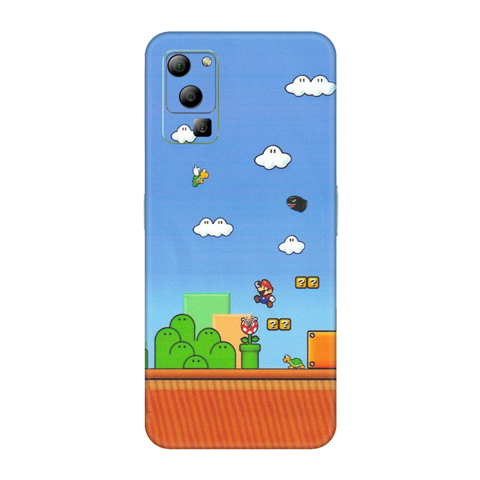 Lava Phone Skins (All Models) - Mario Game Scene - Matte Finish (M-24) LAVA Blaze (5G)