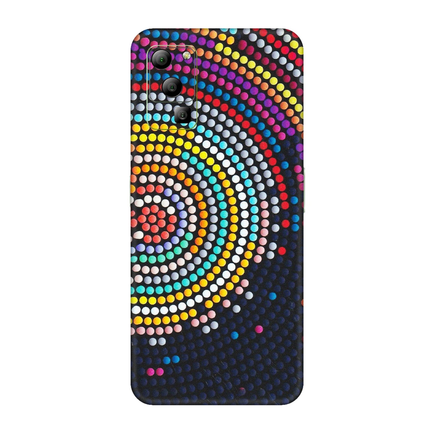 Lava Phone Skins (All Models) - Rainbow Dot Mandala - Matte Finish (M-97) LAVA Blaze (5G)
