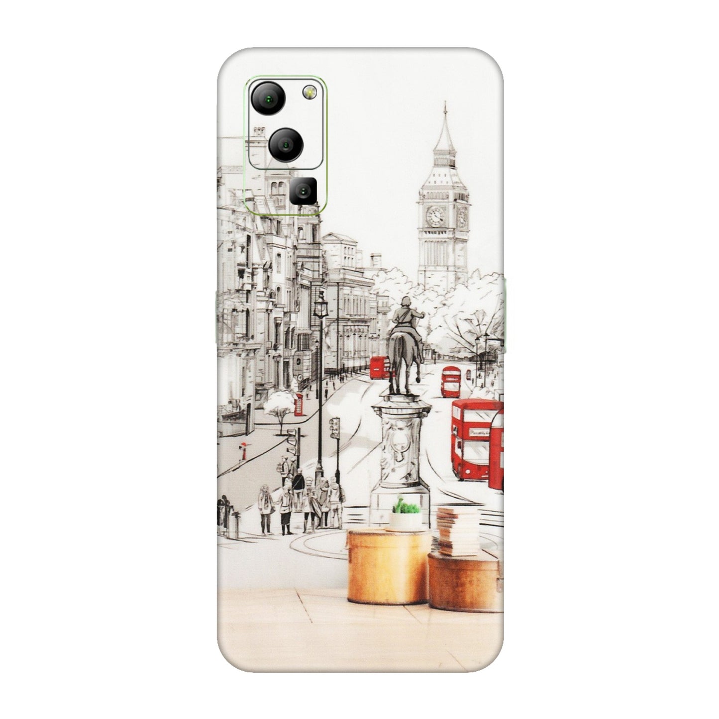 Lava Phone Skins (All Models) - London Street - Transparent Finish (T-02) LAVA Blaze (5G)