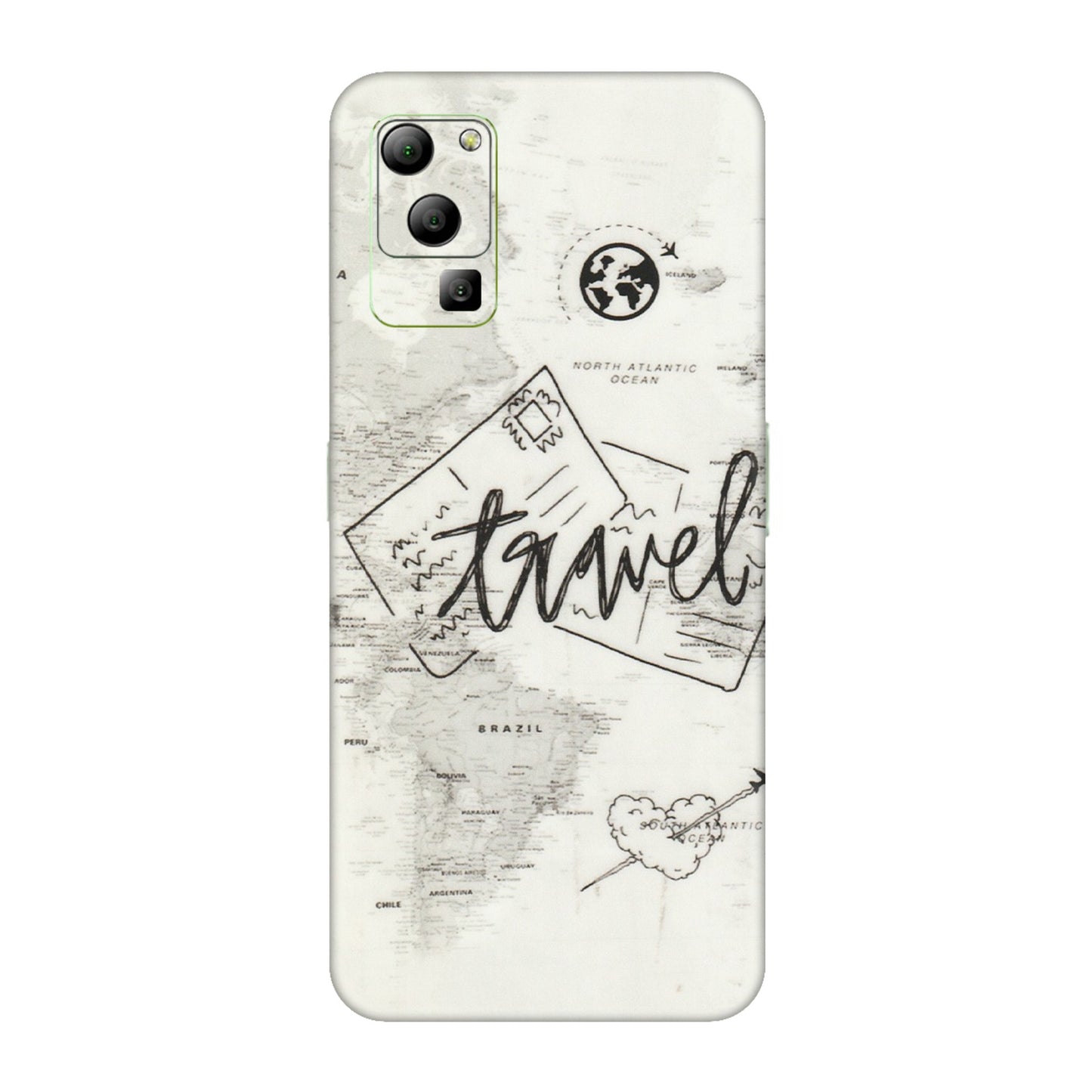 Lava Phone Skins (All Models) - Travel Ticket - Transparent Finish (T-06) LAVA Blaze (5G)
