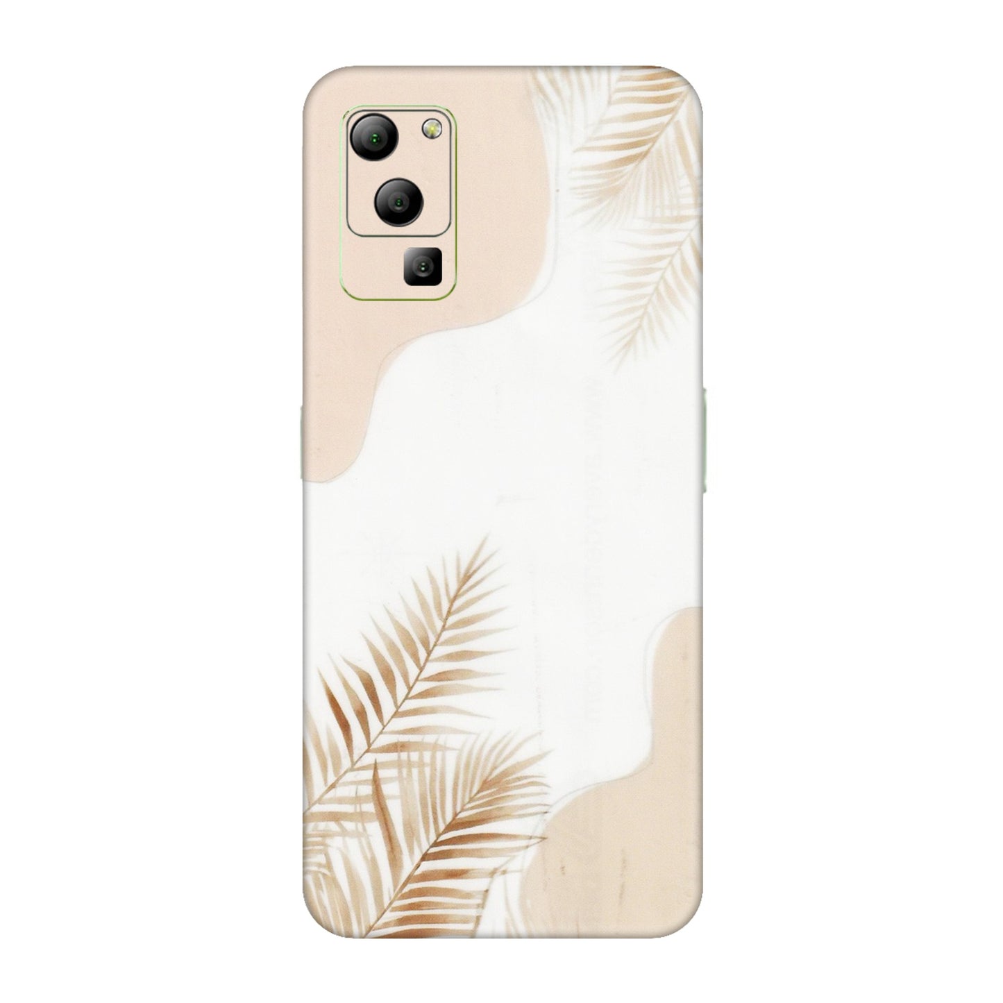 Lava Phone Skins (All Models) - Gold Petals Abstract - Transparent Finish (T-08) LAVA Blaze (5G)