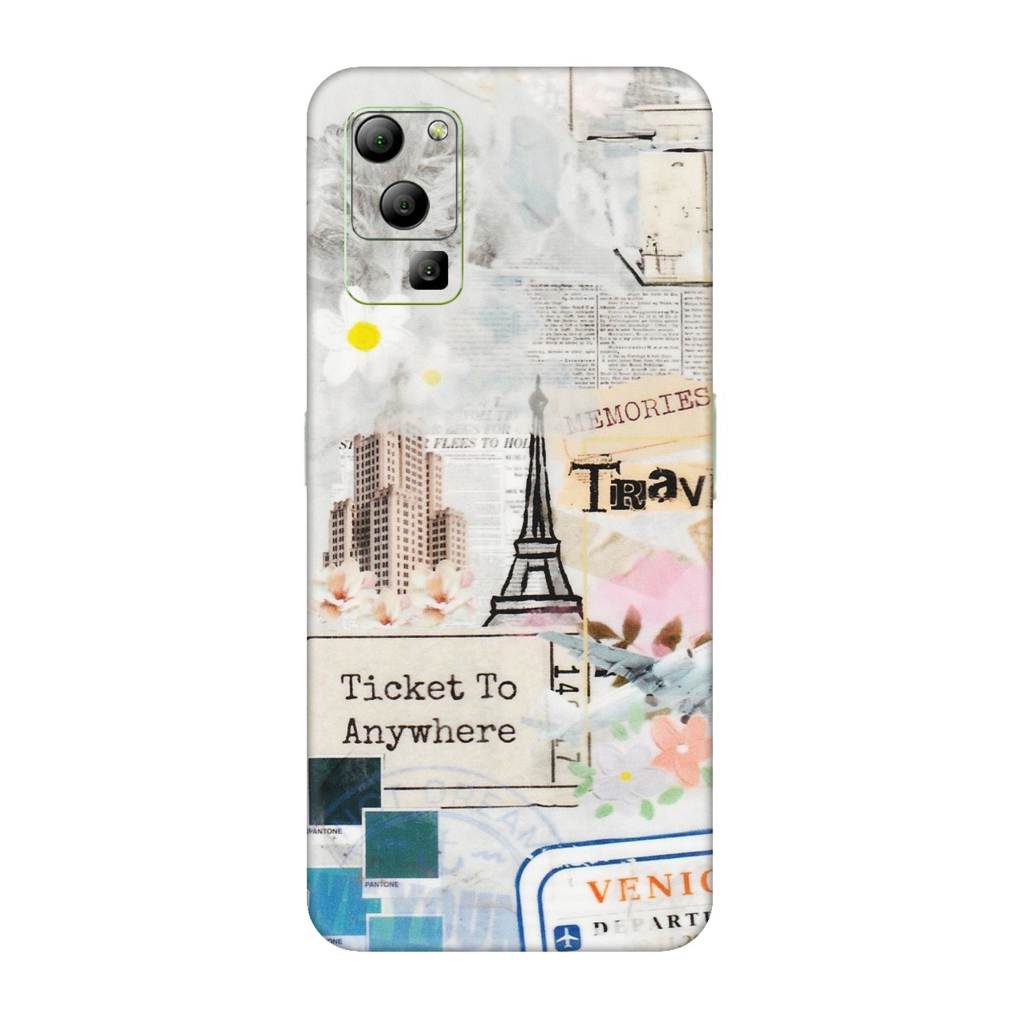Lava Phone Skins (All Models) - Travel Memories - Transparent Finish (T-09) LAVA Blaze (5G)