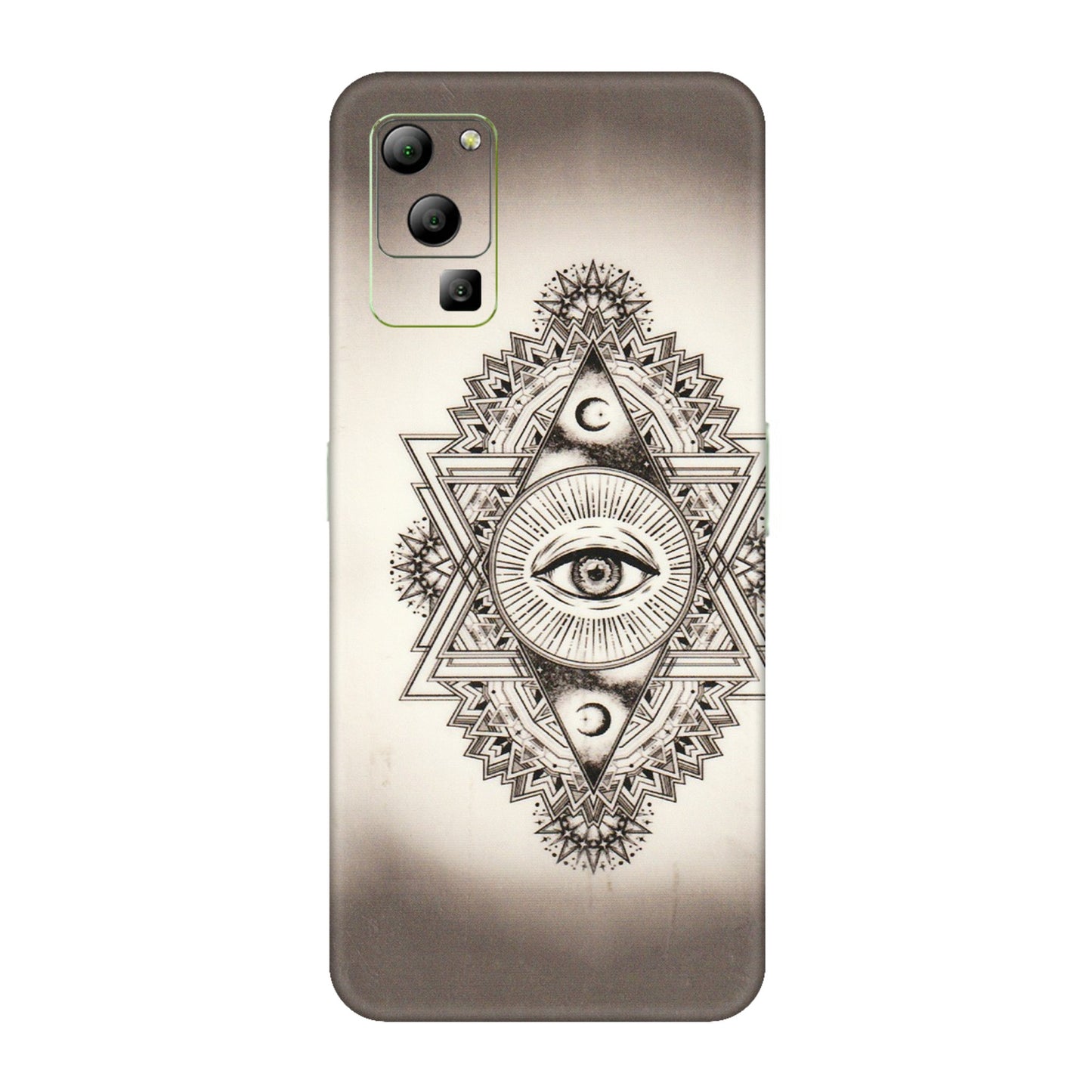 Lava Phone Skins (All Models) - Illuminati Great Eye - Transparent Finish (T-14) LAVA Blaze (5G)