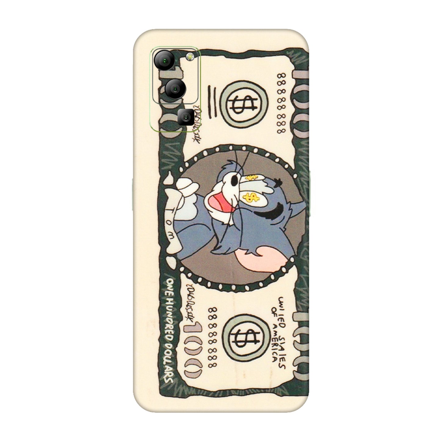 Lava Phone Skins (All Models) - One Hundred Dollar Tom - Transparent Finish (T-16) LAVA Blaze (5G)