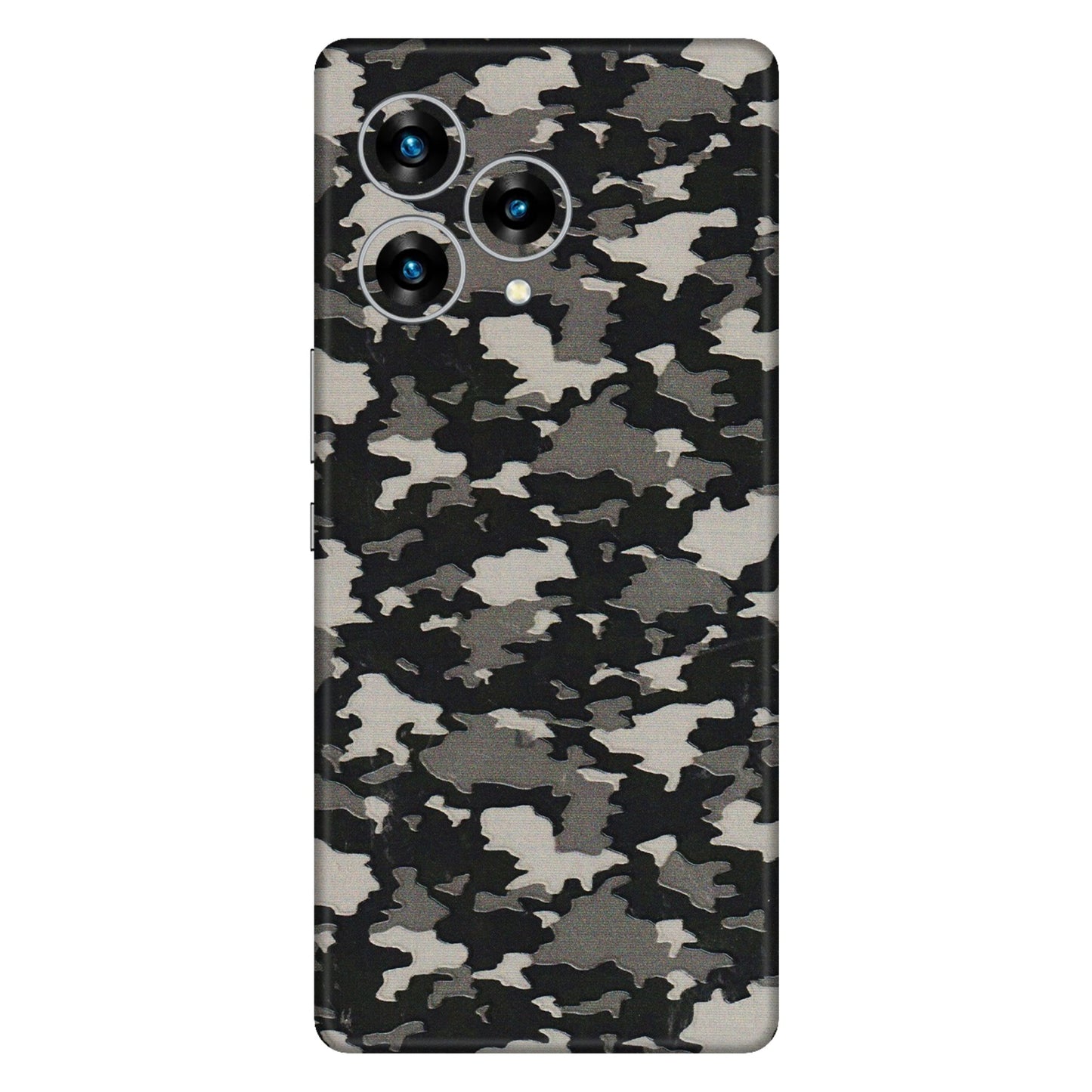 Lava Phone Skins (All Models) - Black/Grey Camoflaunge - 3D Embossed Finish (L-142) LAVA Blaze Curve (5G)