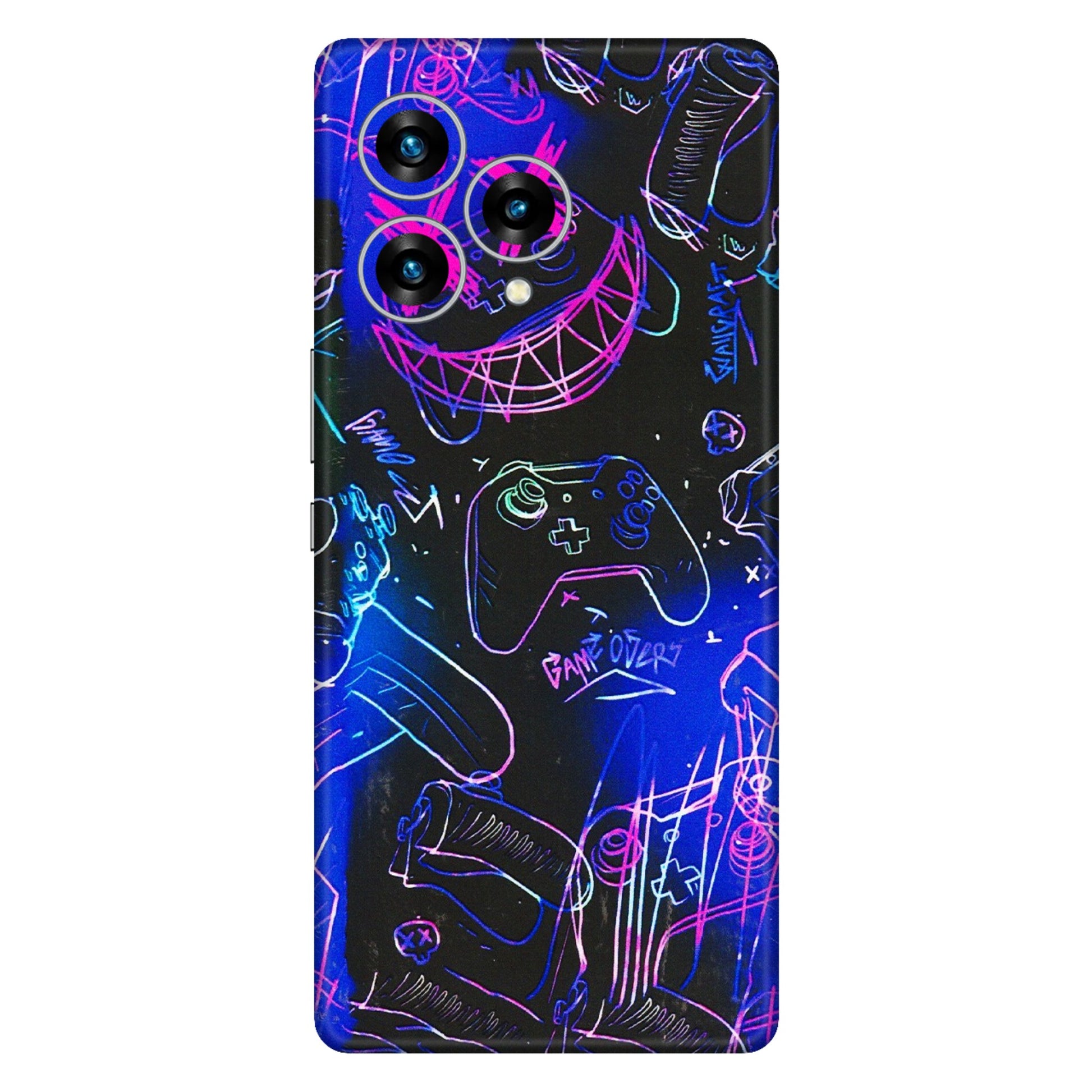 Lava Phone Skins (All Models) - Gamers Paradise - 3D Embossed Finish (L-258) LAVA Blaze Curve (5G)