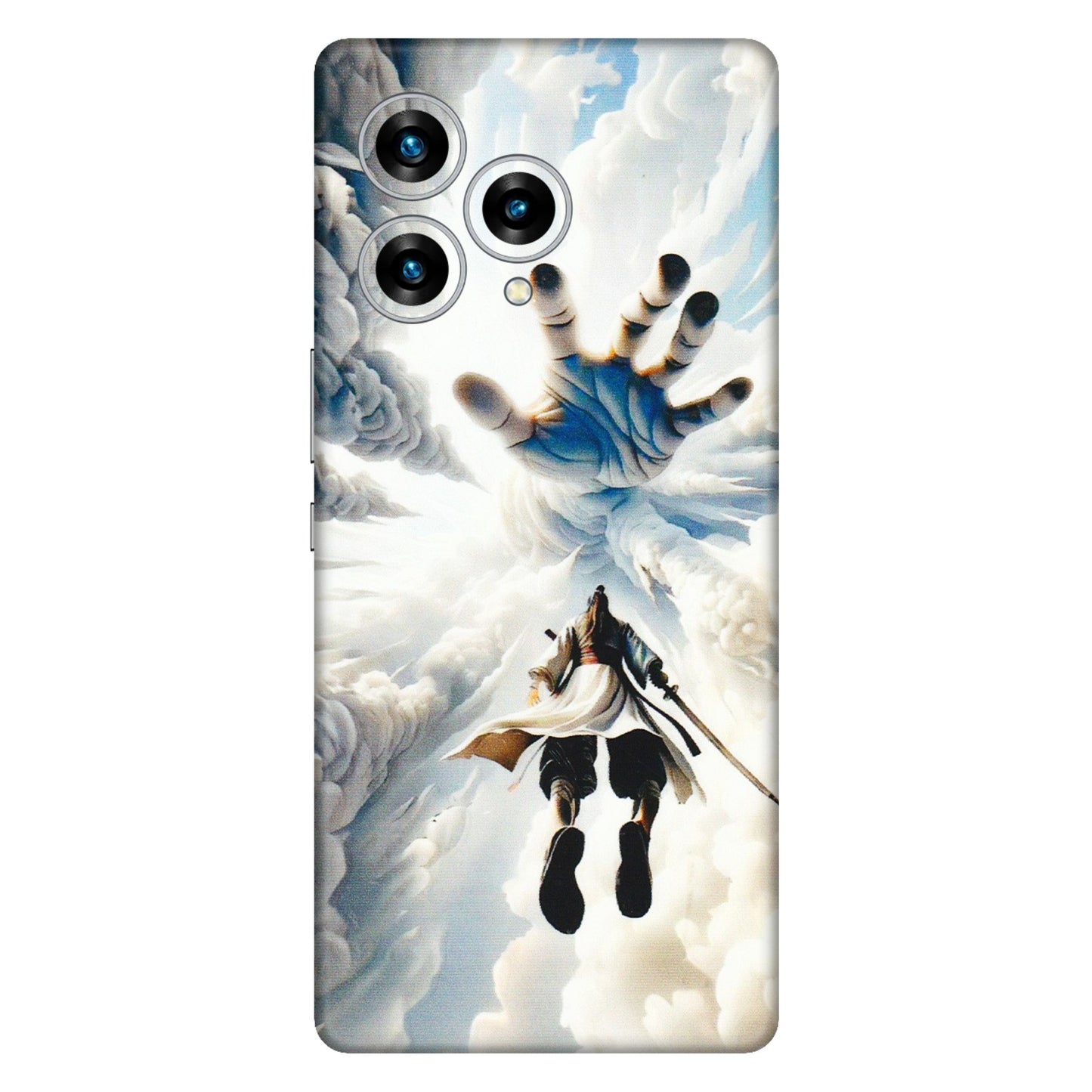 Lava Phone Skins (All Models) - Big Hand With Monkey King - 3D Embossed Finish (L-323) LAVA Blaze Curve (5G)