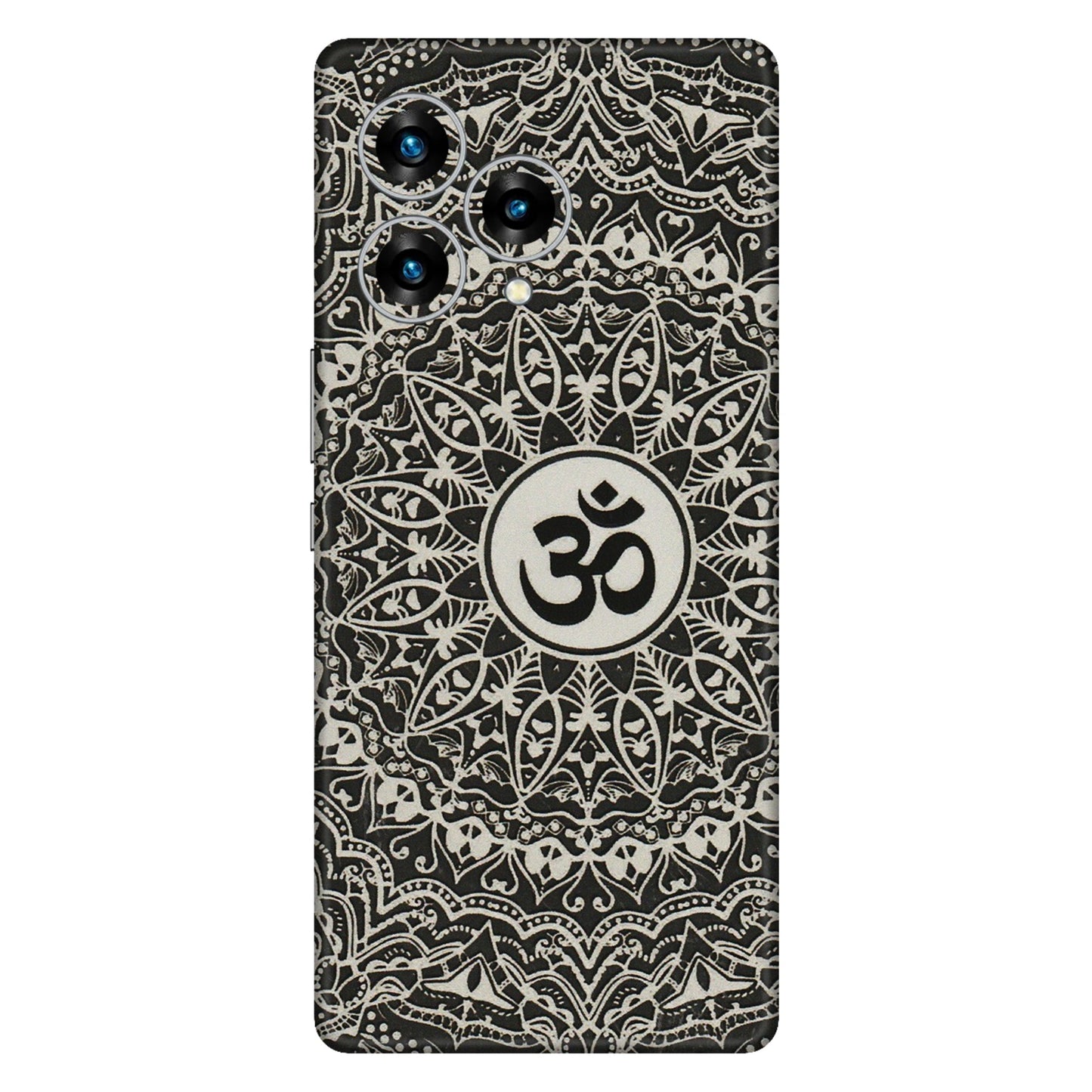 Lava Phone Skins (All Models) - Aum Elegant Mandala - 3D Embossed Finish (L-62) LAVA Blaze Curve (5G)