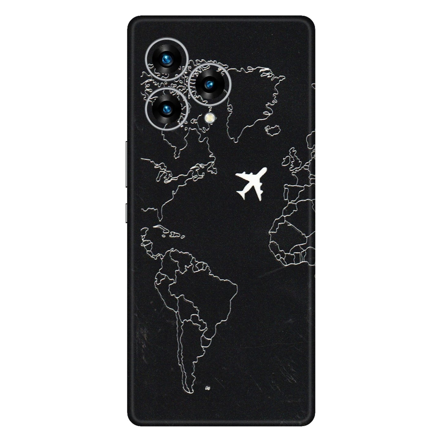 Lava Phone Skins (All Models) - Never Ending Travel - 3D Embossed Finish (L-79) LAVA Blaze Curve (5G)