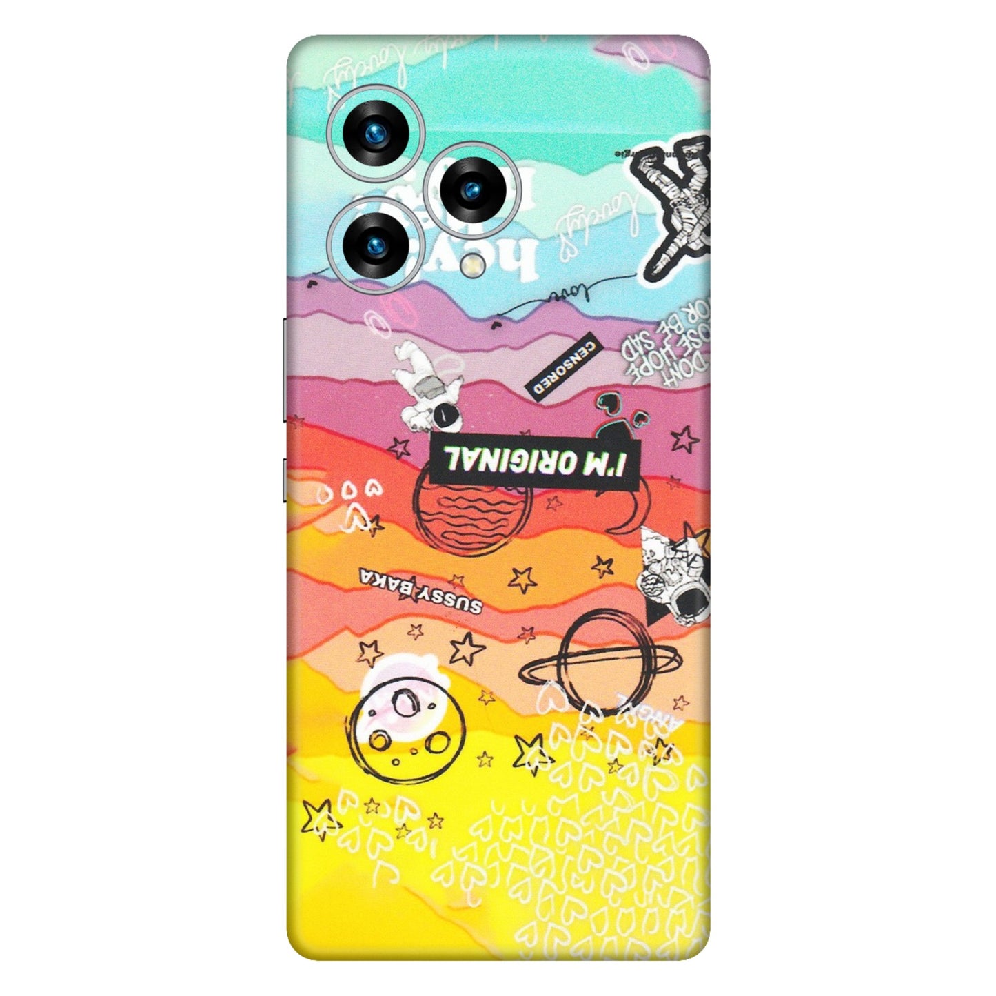 Lava Phone Skins (All Models) - The Original Astronaut - Matte Finish (M-79) LAVA Blaze Curve (5G)