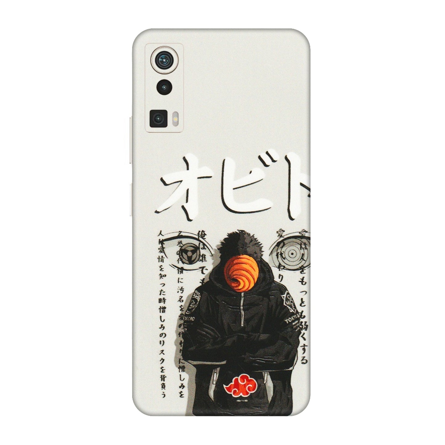 Lava Phone Skins (All Models) - Obito Anime Eye - 3D Embossed Finish (L-19) LAVA Blaze Pro