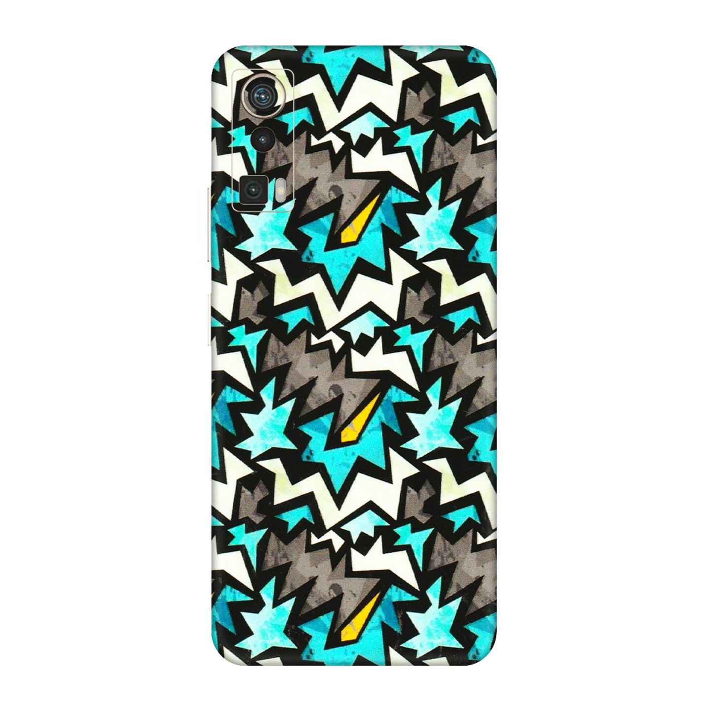 Lava Phone Skins (All Models) - Funky Zig Zag - 3D Embossed Finish (L-223) LAVA Blaze Pro