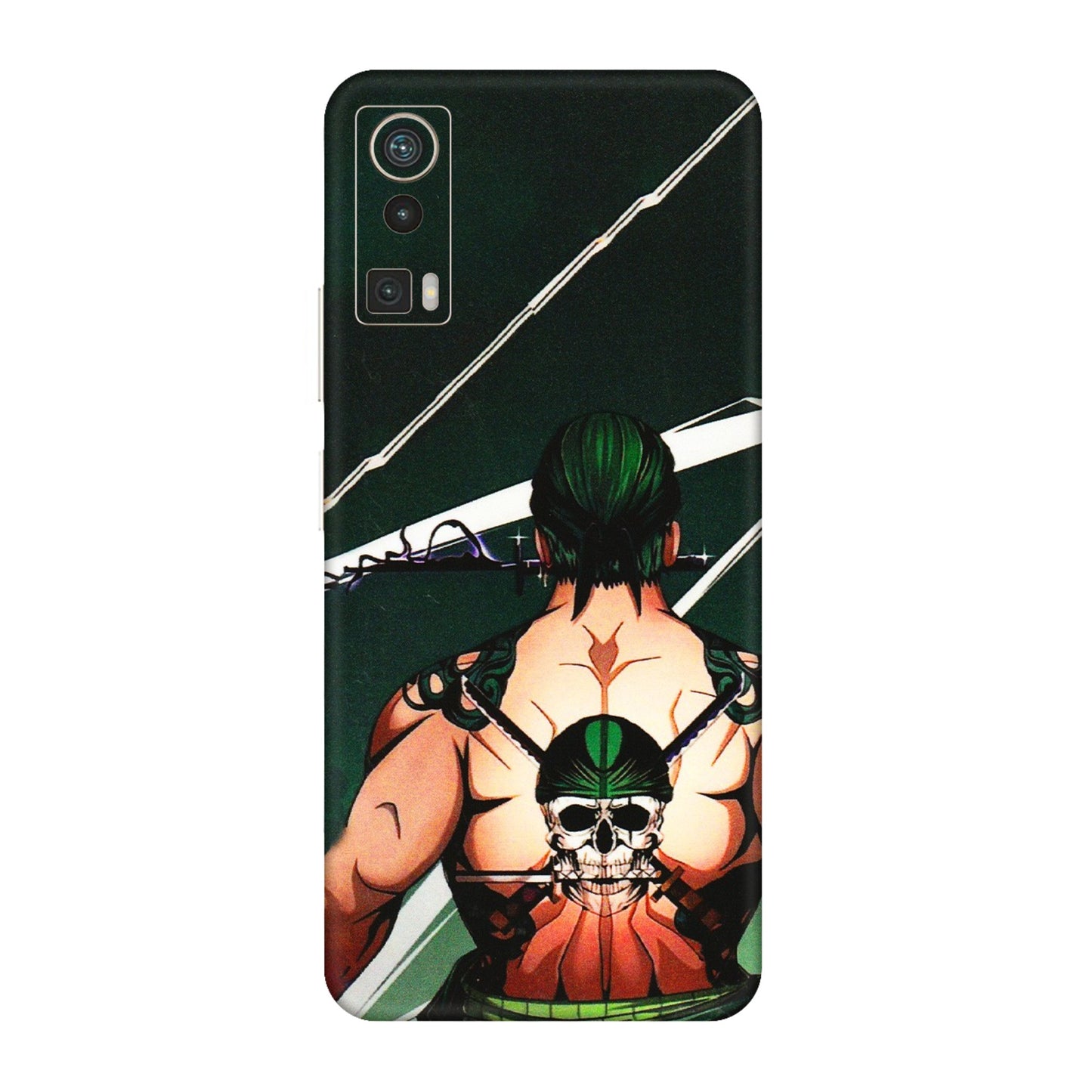 Lava Phone Skins (All Models) - Zoro Anime - 3D Embossed Finish (L-23) LAVA Blaze Pro