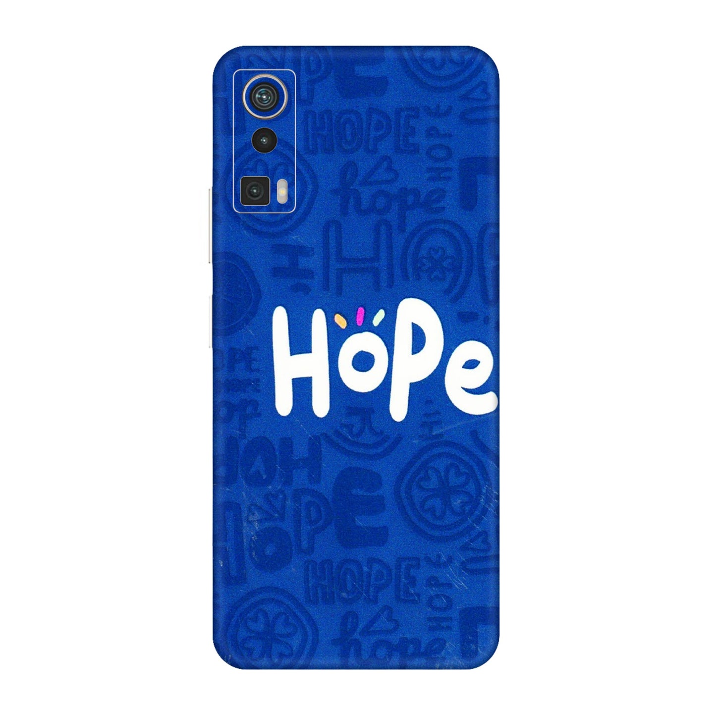 Lava Phone Skins (All Models) - Hope Doodles Blue - 3D Embossed Finish (L-43) LAVA Blaze Pro