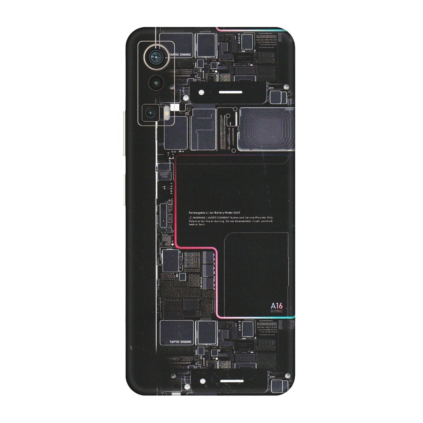 Lava Phone Skins (All Models) - Motherboard Circuit Layout - Matte Finish (M-117) LAVA Blaze Pro