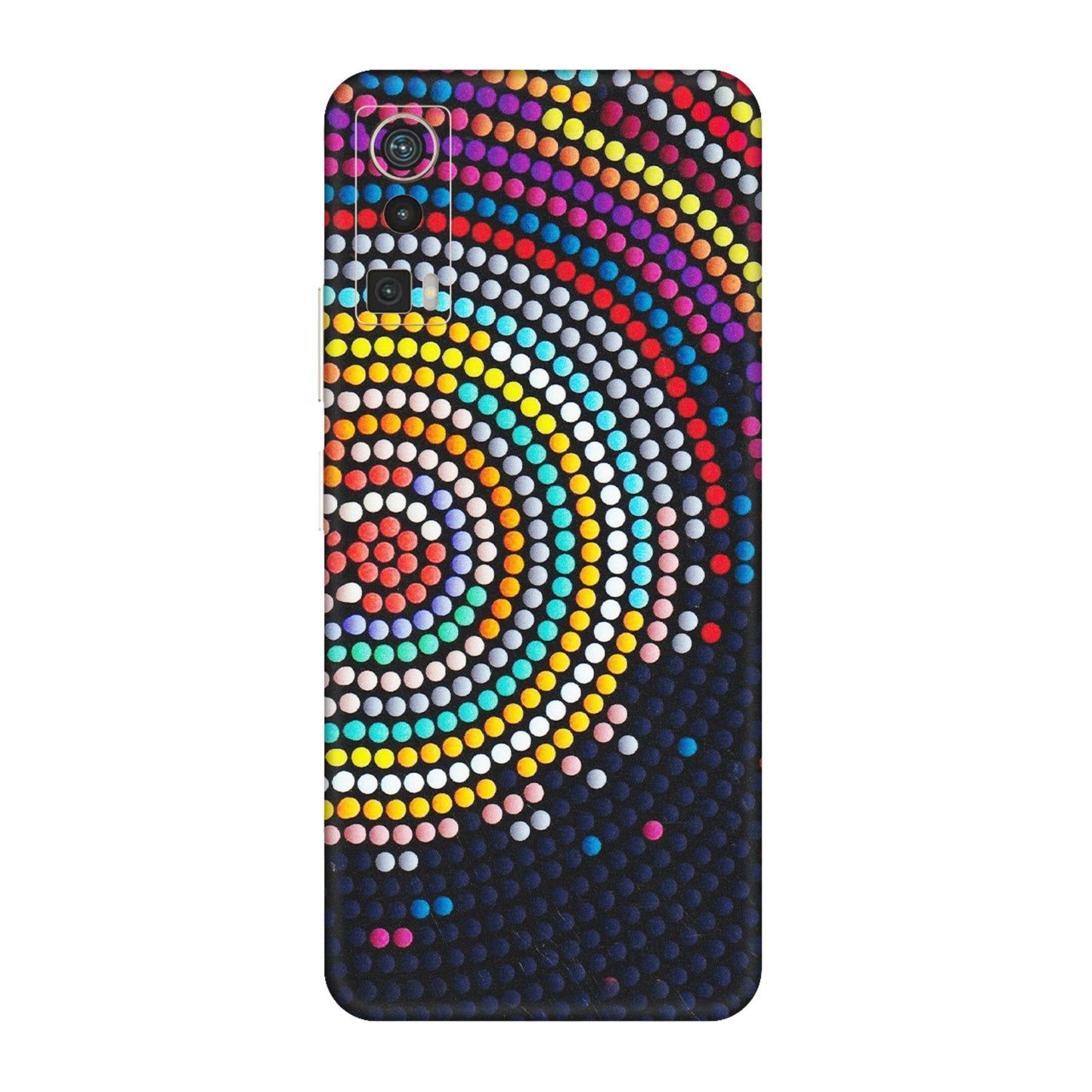 Lava Phone Skins (All Models) - Rainbow Dot Mandala - Matte Finish (M-97) LAVA Blaze Pro