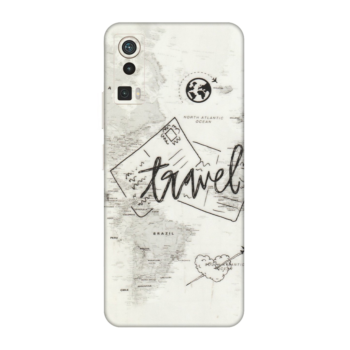 Lava Phone Skins (All Models) - Travel Ticket - Transparent Finish (T-06) LAVA Blaze Pro