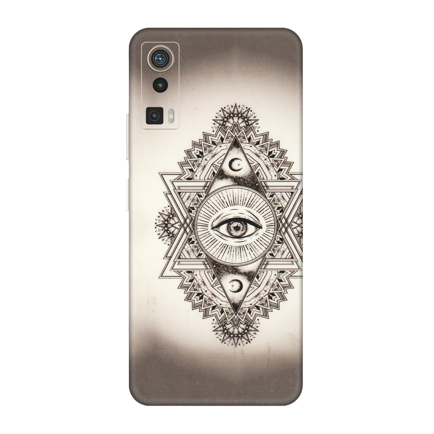 Lava Phone Skins (All Models) - Illuminati Great Eye - Transparent Finish (T-14) LAVA Blaze Pro