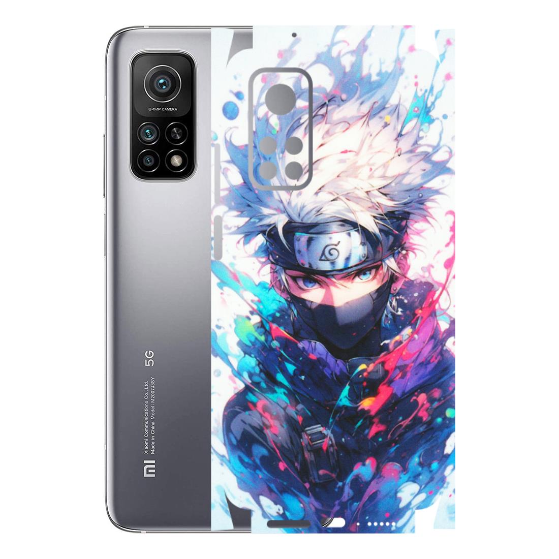 Xiaomi Redmi Phone Skins (All Models) - Naruto Face Mask - Matte Finish (M-03) Mi 10T 5G