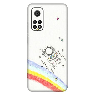 Xiaomi Redmi Phone Skins (All Models) - Milkyway Astronaut - 3D Embossed Finish (L-110) Mi 10T 5G