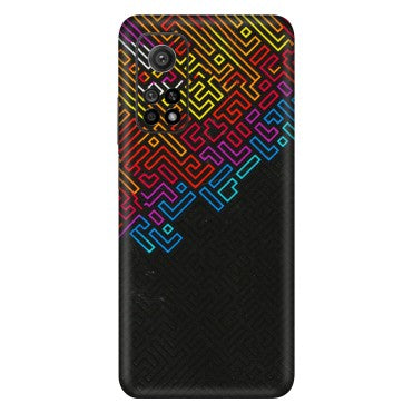 Xiaomi Redmi Phone Skins (All Models) - Dotme Pattern Art - 3D Embossed Finish (L-121) Mi 10T 5G