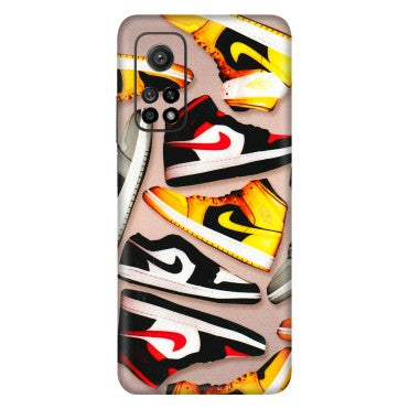 Xiaomi Redmi Phone Skins (All Models) - Sneaker Lover - 3D Embossed Finish (L-135) Mi 10T 5G