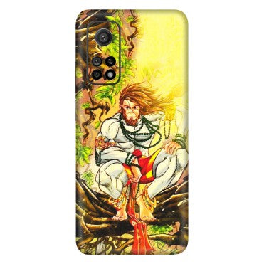 Xiaomi Redmi Phone Skins (All Models) - Lord Hanuman - 3D Embossed Finish (L-152) Mi 10T 5G