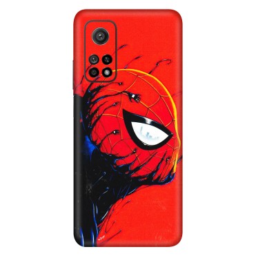 Xiaomi Redmi Phone Skins (All Models) - Spiderman Face Venom - 3D Embossed Finish (L-165) Mi 10T 5G