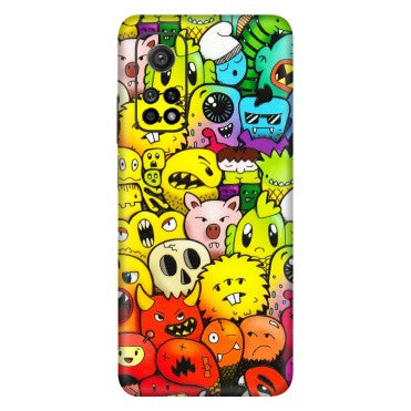 Xiaomi Redmi Phone Skins (All Models) - Angry Funkies - 3D Embossed Finish (L-169) Mi 10T 5G