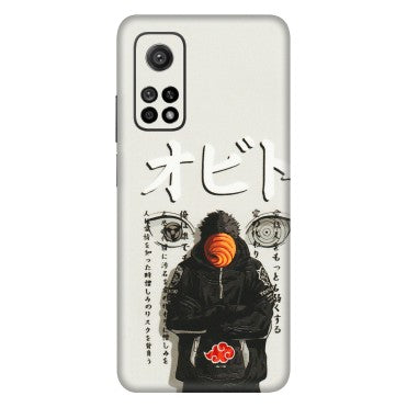 Xiaomi Redmi Phone Skins (All Models) - Obito Anime Eye - 3D Embossed Finish (L-19) Mi 10T 5G