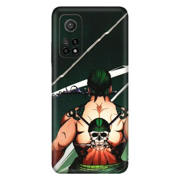 Xiaomi Redmi Phone Skins (All Models) - Zoro Anime - 3D Embossed Finish (L-23) Mi 10T 5G