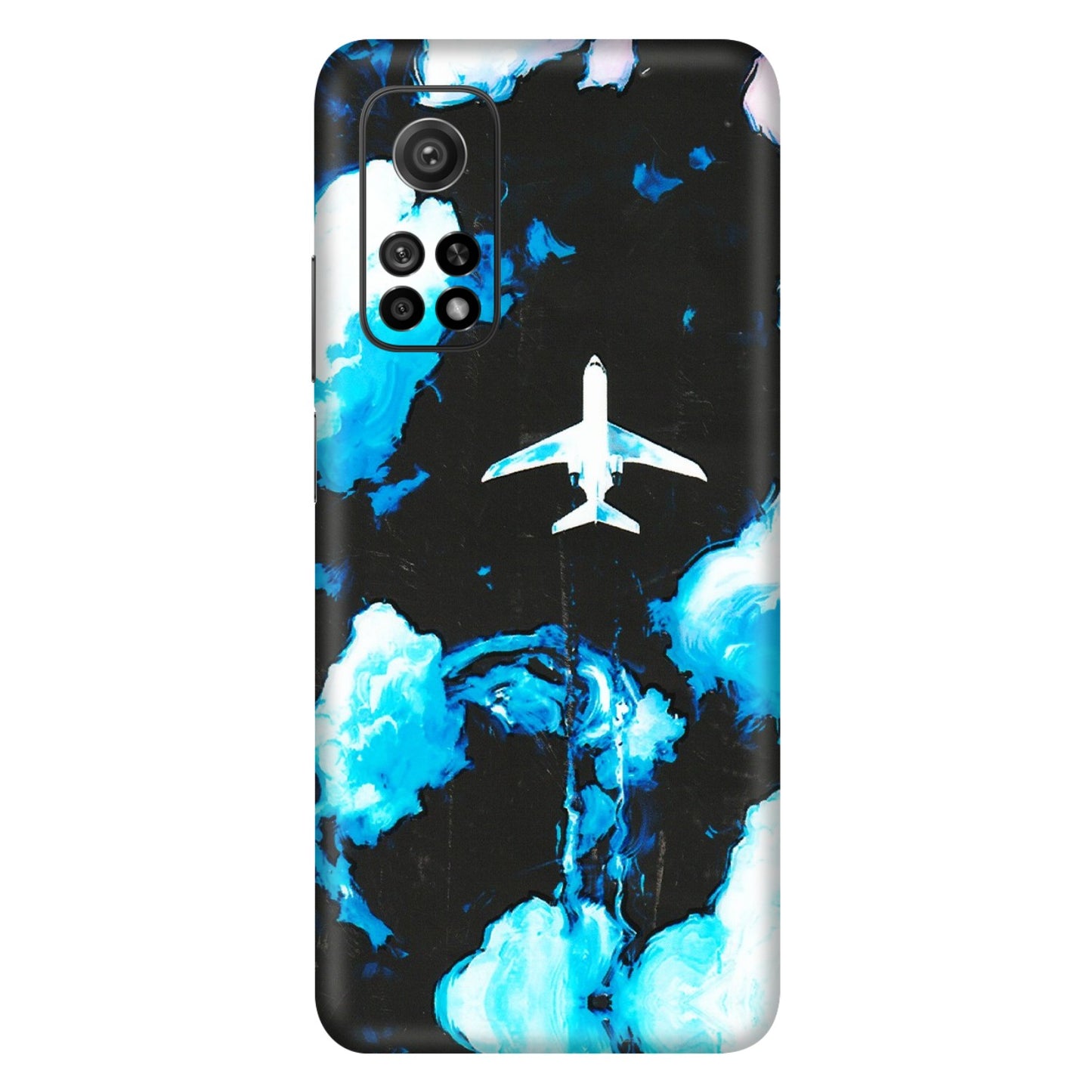 Xiaomi Redmi Phone Skins (All Models) - Travel In Airline - 3D Embossed Finish (L-264) Mi 10T 5G