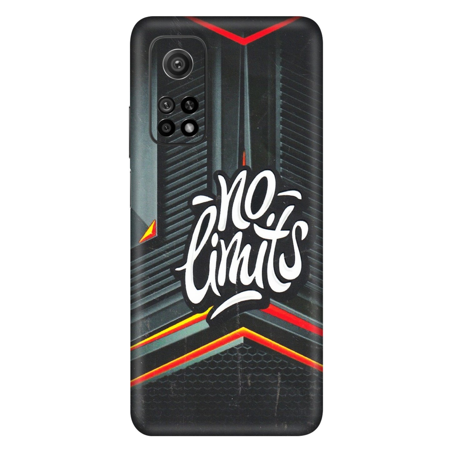 Xiaomi Redmi Phone Skins (All Models) - No Limits - 3D Embossed Finish (L-286) Mi 10T 5G