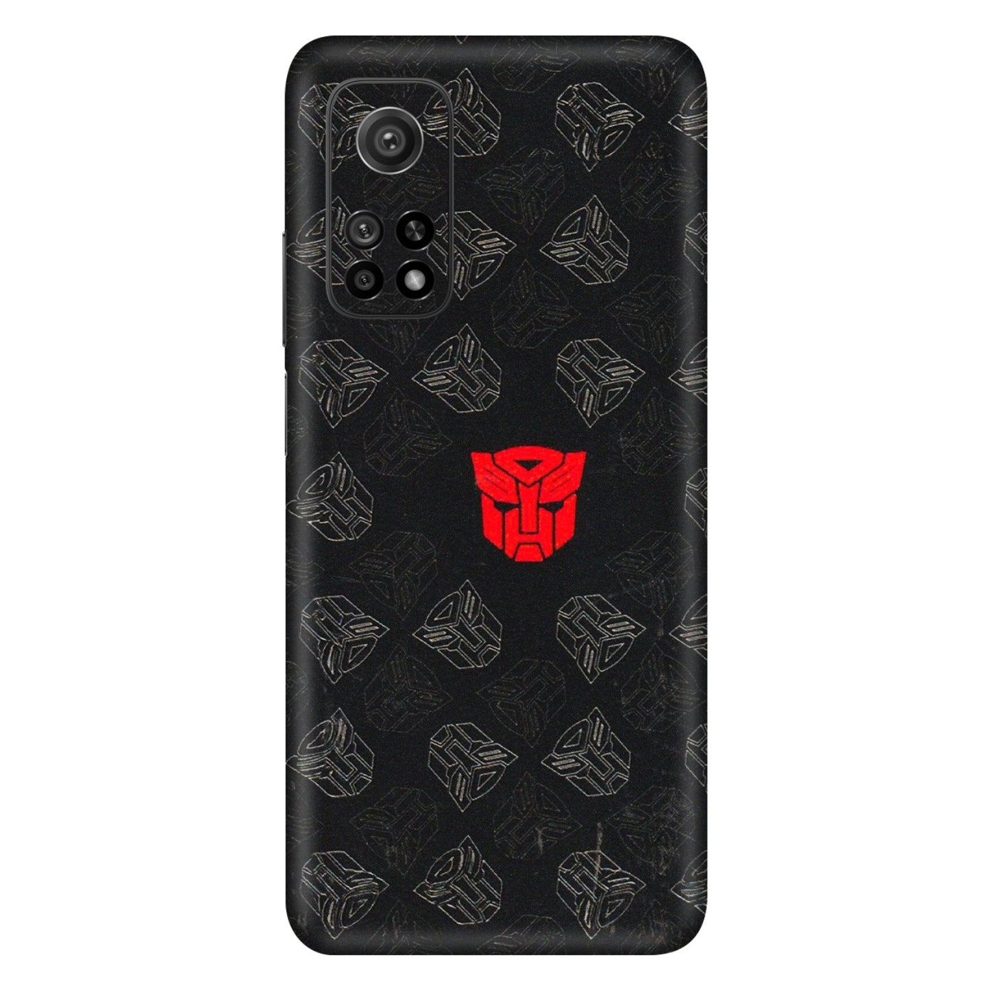 Xiaomi Redmi Phone Skins (All Models) - Transformers Devastation - 3D Embossed Finish (L-301) Mi 10T 5G