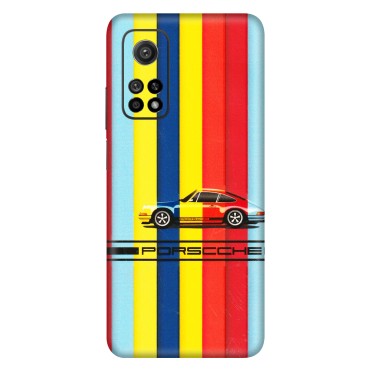 Xiaomi Redmi Phone Skins (All Models) - Multicolour Porche - 3D Embossed Finish (L-39) Mi 10T 5G