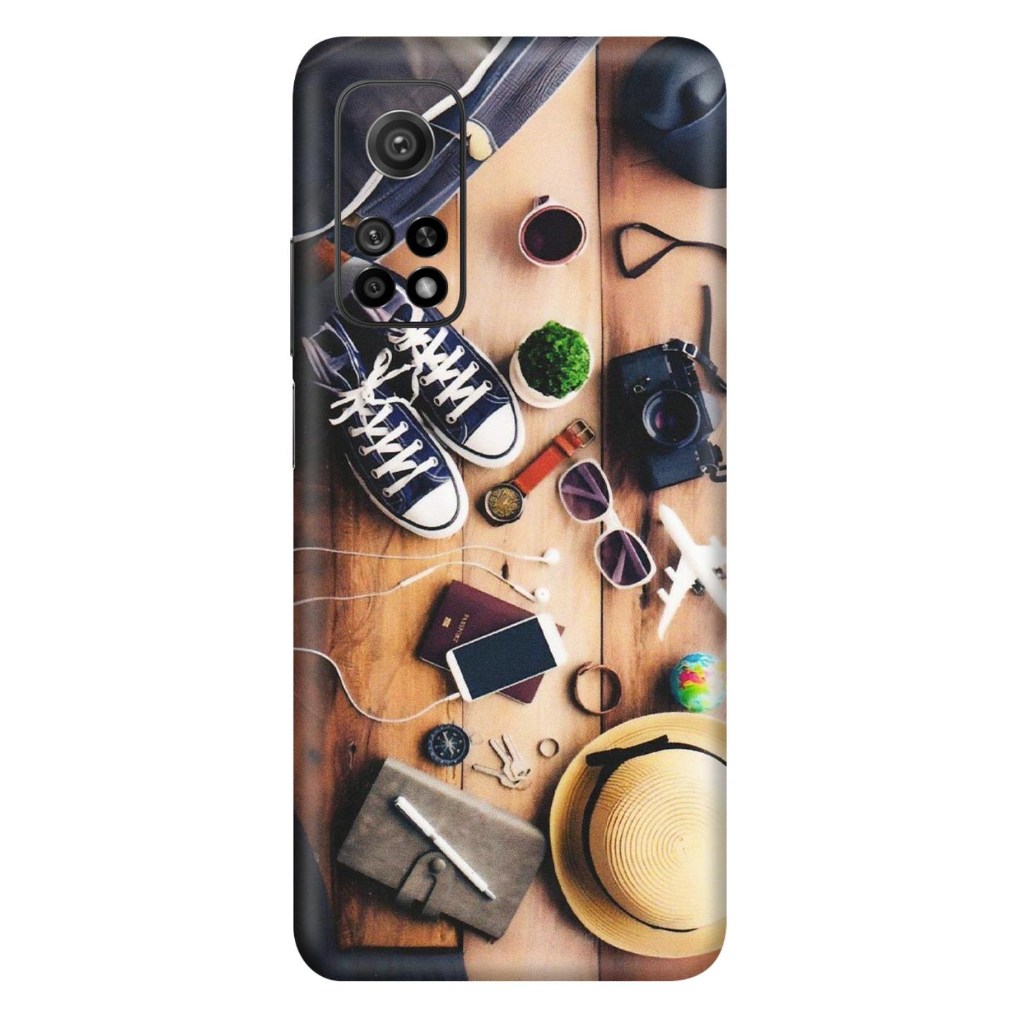 Xiaomi Redmi Phone Skins (All Models) - Travel Wanderlust - Matte Finish (M-133) Mi 10T 5G