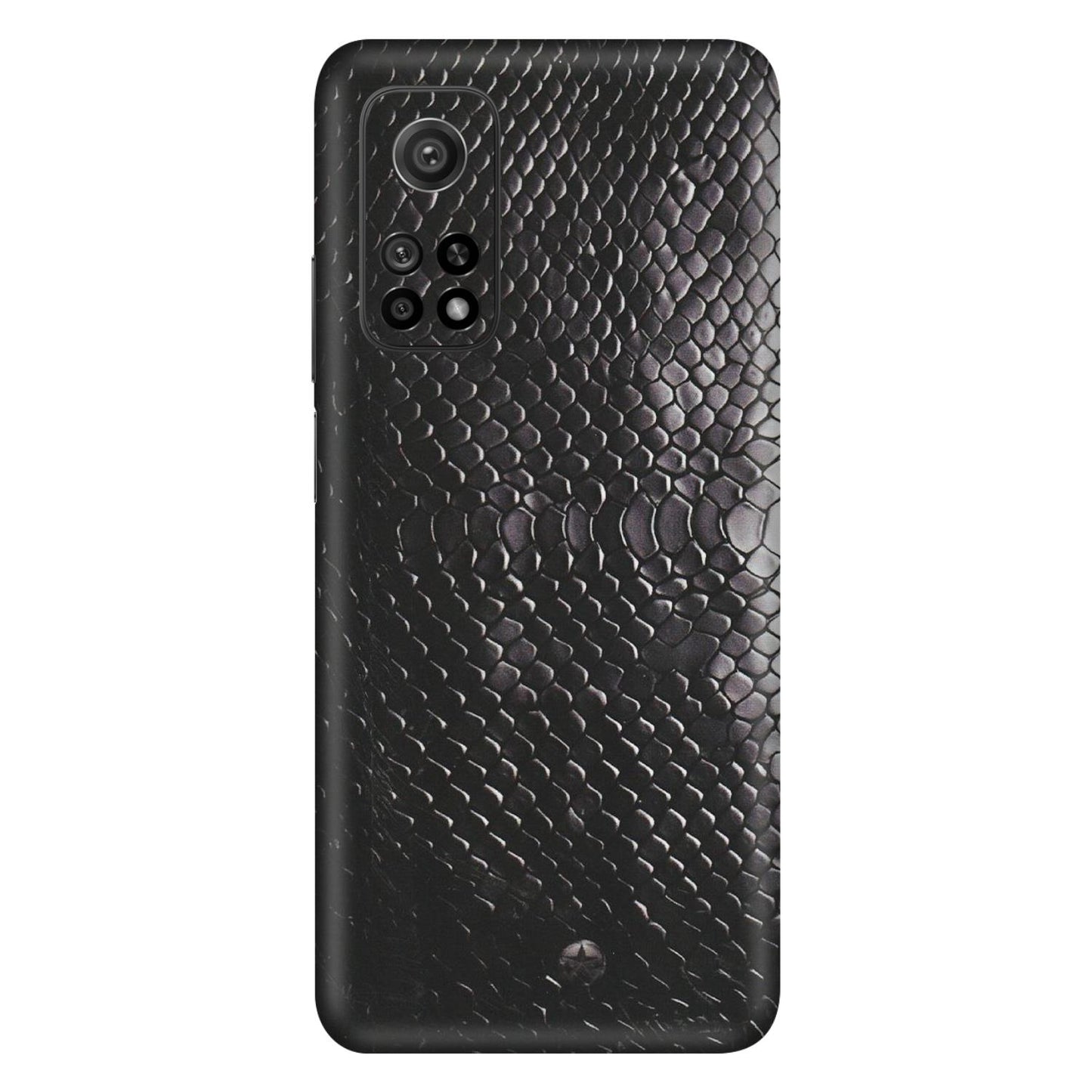 Xiaomi Redmi Phone Skins (All Models) - Black Snack Leather - Matte Finish (M-147) Mi 10T 5G